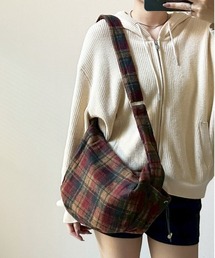 Port | 【 Port / ポート 】 レトロ チェック ショルダーバッグ #(ショルダーバッグ)