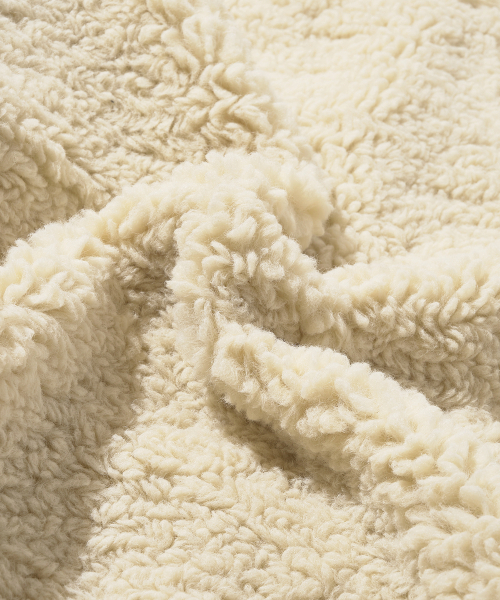 DISCUS ATHLETIC（ディスカス　アスレチック）の「ノーカラーフリースジャケットベージュ（その他アウター・レディース・その他・LARGE/X-LARGE）」の9枚目の写真