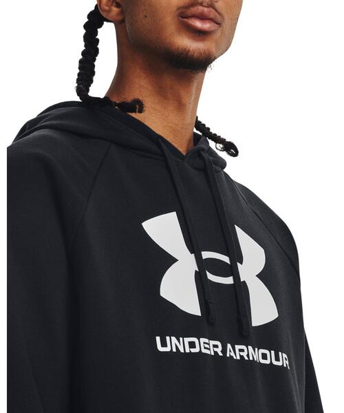 UNDER ARMOUR(アンダーアーマー)の「UAライバルフリース ロゴ フーディー(トレーニング/メンズ)(スウェット・メンズ・ブラック・L/S/M/2XL/XL)」の4枚目の写真