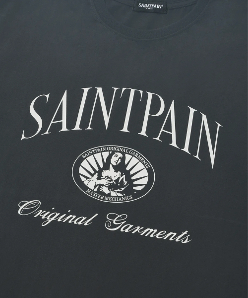 SAINTPAIN（セイントペイン）の「SP グレースフルTシャツ-チャコール（Tシャツ/カットソー・レディース・その他・LARGE/MEDIUM/SMALL/X-LARGE）」の18枚目の写真