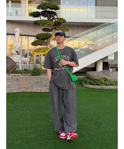 SAINTPAIN（セイントペイン）の「SP グレースフルTシャツ-チャコール（Tシャツ/カットソー・レディース・その他・LARGE/MEDIUM/SMALL/X-LARGE）」の14枚目の写真
