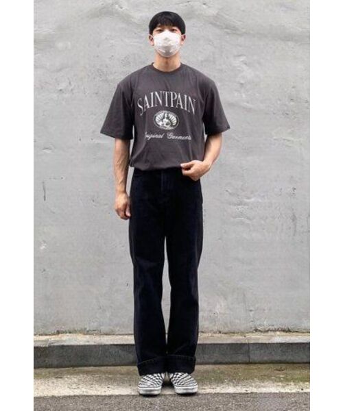 SAINTPAIN（セイントペイン）の「SP グレースフルTシャツ-チャコール（Tシャツ/カットソー・レディース・その他・LARGE/MEDIUM/SMALL/X-LARGE）」の12枚目の写真