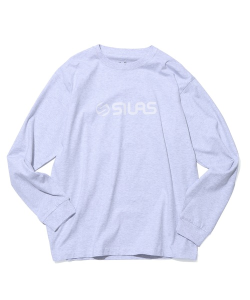 SILAS（サイラス）の「LOGO L/S TEE（Tシャツ/カットソー・メンズ・ホワイト/ブラック/アッシュ/ブラウン・M/L/XL）」の3枚目の写真