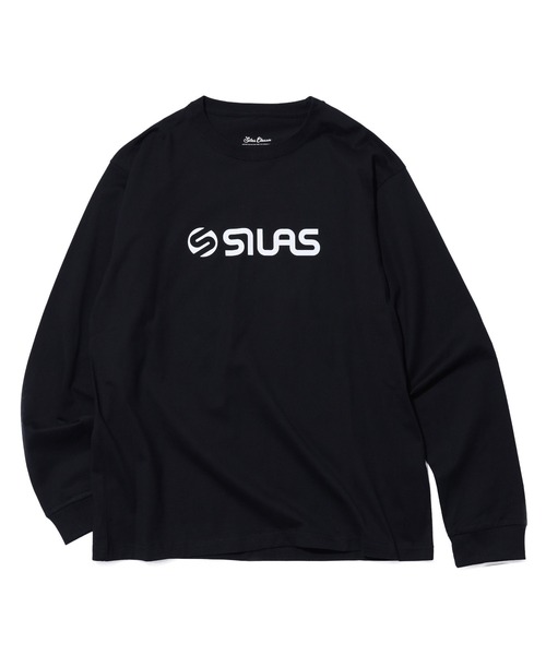 SILAS（サイラス）の「LOGO L/S TEE（Tシャツ/カットソー・メンズ・ホワイト/ブラック/アッシュ/ブラウン・M/L/XL）」の2枚目の写真