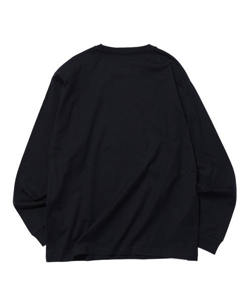 SILAS（サイラス）の「LOGO L/S TEE（Tシャツ/カットソー・メンズ・ホワイト/ブラック/アッシュ/ブラウン・M/L/XL）」の5枚目の写真