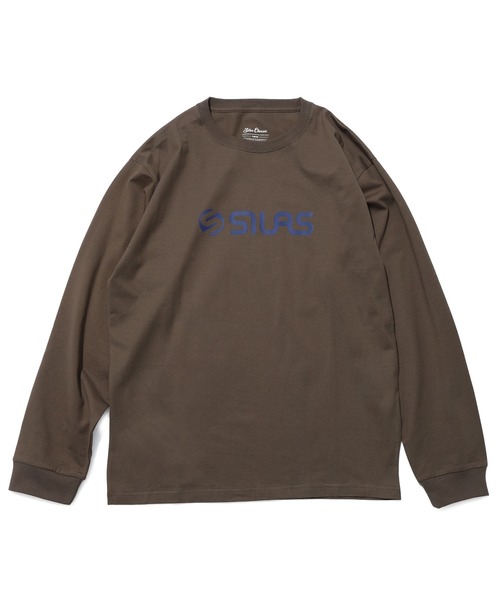 SILAS（サイラス）の「LOGO L/S TEE（Tシャツ/カットソー・メンズ・アッシュ/ブラック/ホワイト/ブラウン・M/L/XL）」の12枚目の写真