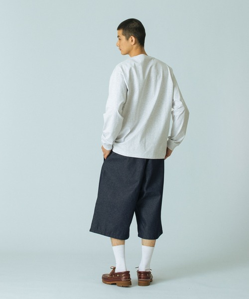 SILAS（サイラス）の「LOGO L/S TEE（Tシャツ/カットソー・メンズ・アッシュ/ブラック/ホワイト/ブラウン・M/L/XL）」の14枚目の写真