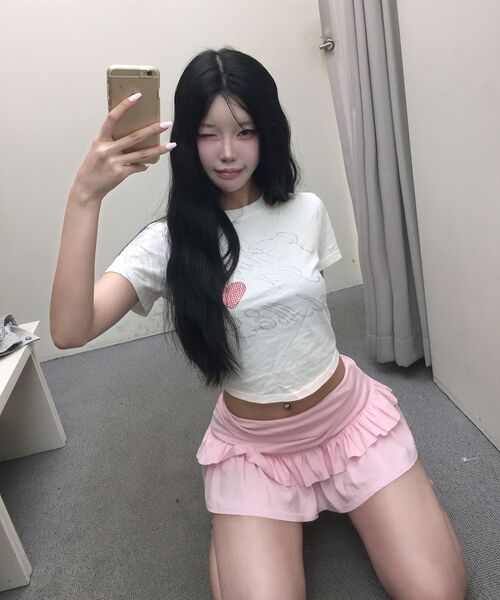AMESWORLDWIDE(アメスワールドワイド)の「AMES HOTFIX CROP TEE WHITE(Tシャツ/カットソー・レディース・その他・FREE)」の10枚目の写真