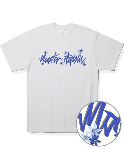 MONSTER REPUBLIC(モンスターリパブリック)の「ムーブメント ベーシック フラワーブルー Tシャツ ホワイト(Tシャツ/カットソー・レディース・その他・LARGE/MEDIUM/SMALL/X-LARGE)」の3枚目の写真