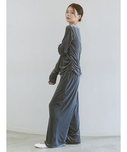 セール】ベロアロンT（ルームウェア/パジャマ）｜gelato pique