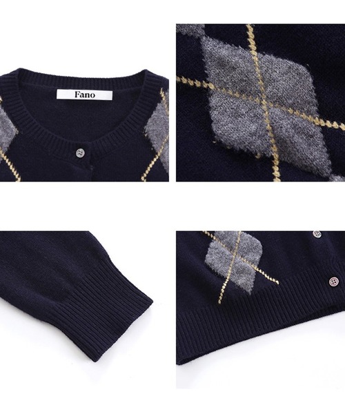 新品タグ付き♡FOXEY カシミヤ100%カーディガン シェルボタン 肩パッド _ November recommend item. フォックスカシミヤカーディガン