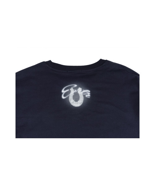 ERTR（イーアールティーアール）の「[ERTR x ニードル]コズミックホース L/S Tシャツ (ネイビー)（Tシャツ/カットソー・レディース・その他・MEDIUM/LARGE）」の2枚目の写真