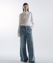 KEISUKEYOSHIDA（ケイスケヨシダ）の「Double Knee Denim Pants（デニムパンツ）」