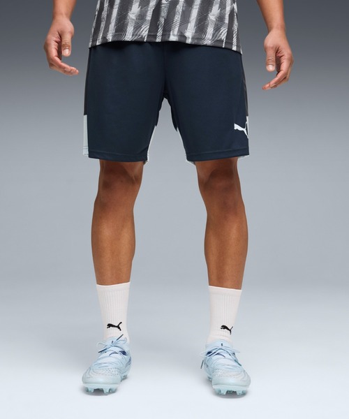PUMA（プーマ）の「PUMA プーマ メンズ サッカー INDIVILIGA TR ショーツ（その他パンツ・メンズ・グレー系その他3/ブラック/ブラック系その他6・X-LARGE/SMALL/LARGE/MEDIUM/XX-LARGE）」の2枚目の写真