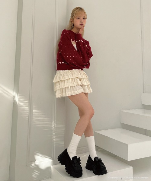 sanrio(サンリオ)の「【HELLO KITTY】NORDIC KNIT(ニット/セーター・レディース・ピンク/レッド/ブルー・FREE)」の20枚目の写真