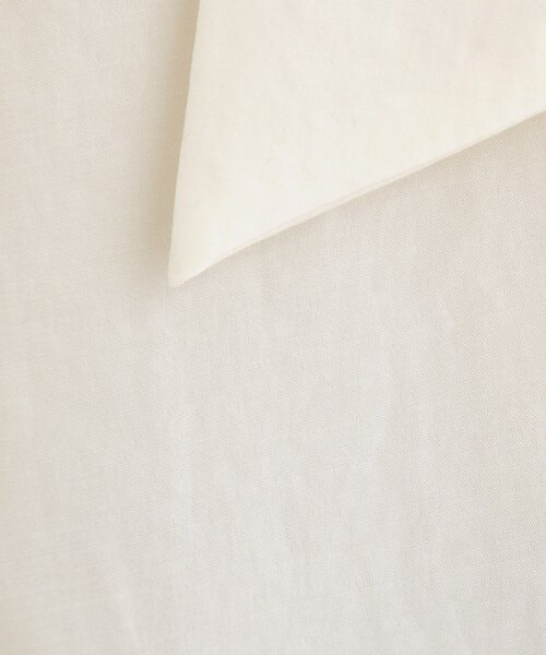 THE SHOP TK （ザ ショップ ティーケー ）の「【通勤・セレモニー】ギャザーリボンタイブラウス（シャツ/ブラウス・レディース・アイボリー/ライトブルー・12/13）」の6枚目の写真