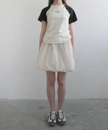 UBEIGE（ユーベイジ）の「Pumpkin Nylon Skirt (Cream)（スカート）」