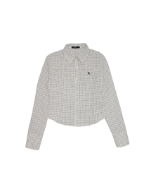 FARMER CHECK SHIRT IVORY