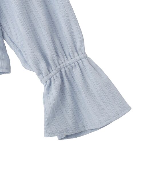 earth music&ecology（アースミュージックアンドエコロジー）の「【2026SS】ラッフルカラーカットブラウス（シャツ/ブラウス・レディース・アイボリー/サックスブルー/ブラック/ブラウン系その他4・FREE）」の16枚目の写真