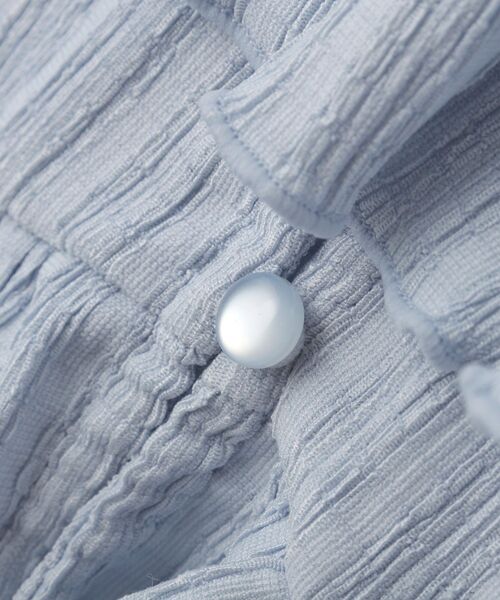 earth music&ecology（アースミュージックアンドエコロジー）の「【2026SS】ラッフルカラーカットブラウス（シャツ/ブラウス・レディース・アイボリー/サックスブルー/ブラック/ブラウン系その他4・FREE）」の19枚目の写真