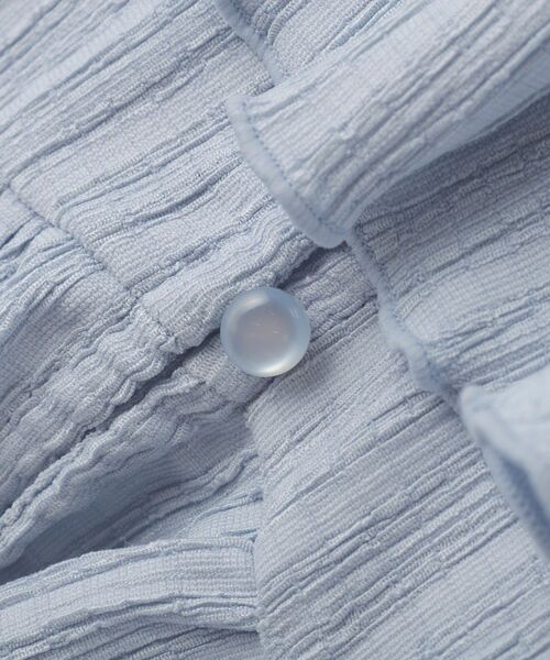 earth music&ecology（アースミュージックアンドエコロジー）の「【2026SS】ラッフルカラーカットブラウス（シャツ/ブラウス・レディース・アイボリー/サックスブルー/ブラック/ブラウン系その他4・FREE）」の20枚目の写真