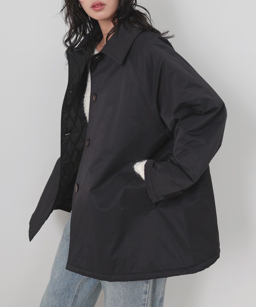 キルトライナートレンチコート（ステンカラーコート）｜LIAN（リアン