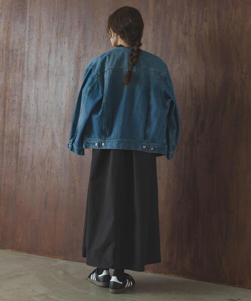 URBAN RESEARCH Sonny Label（アーバンリサーチサニーレーベル）の「モックネックドッキングニットワンピース（ワンピース・レディース・ブラウン/チャコールグレー/ブラック・FREE）」の10枚目の写真