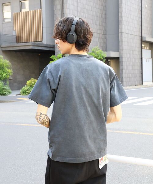 BEN DAVIS(ベンデイビス)の「【BEN DAVIS(ベンデイビス)】CLASSIC S/S HENLEY / Tシャツ ヘンリーネック 無地 シンプル ユニセックス 加工(Tシャツ/カットソー・メンズ・ブラック/ネイビー/ベージュ系その他3/ホワイト・LARGE/MEDIUM/X-LARGE)」の9枚目の写真