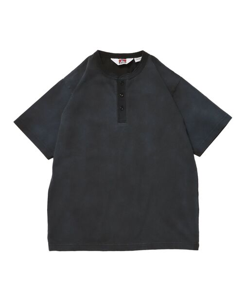 BEN DAVIS(ベンデイビス)の「【BEN DAVIS(ベンデイビス)】CLASSIC S/S HENLEY / Tシャツ ヘンリーネック 無地 シンプル ユニセックス 加工(Tシャツ/カットソー・メンズ・ブラック/ネイビー/ベージュ系その他3/ホワイト・LARGE/MEDIUM/X-LARGE)」の12枚目の写真
