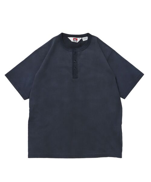 BEN DAVIS(ベンデイビス)の「【BEN DAVIS(ベンデイビス)】CLASSIC S/S HENLEY / Tシャツ ヘンリーネック 無地 シンプル ユニセックス 加工(Tシャツ/カットソー・メンズ・ブラック/ネイビー/ベージュ系その他3/ホワイト・LARGE/MEDIUM/X-LARGE)」の21枚目の写真