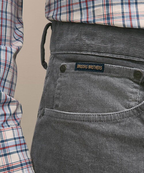 BROOKS BROTHERS(ブルックスブラザーズ)の「ストレッチコットン 15-Waleコーデュロイ 5ポケットパンツ Regular Fit(その他パンツ・メンズ・チャコールグレー/ブルー・31inch/32inch/34inch/30inch/33inch/35inch/37inch/38inch/36inch)」の15枚目の写真
