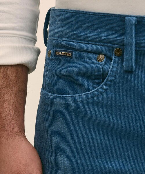 BROOKS BROTHERS(ブルックスブラザーズ)の「ストレッチコットン 15-Waleコーデュロイ 5ポケットパンツ Regular Fit(その他パンツ・メンズ・チャコールグレー/ブルー・31inch/32inch/34inch/30inch/33inch/35inch/37inch/38inch/36inch)」の8枚目の写真