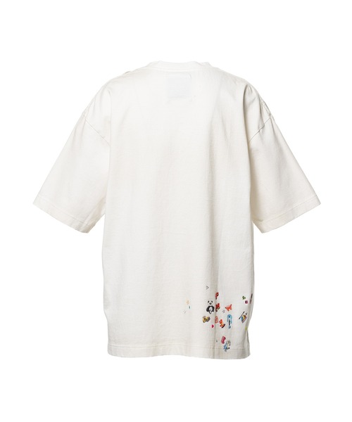 Maison MIHARA YASUHIRO(メゾンミハラヤスヒロ)の「Kids Sticker Printed T-shirt(Tシャツ/カットソー・メンズ・ホワイト/ブラック/グレー・44/46/48/50)」の14枚目の写真