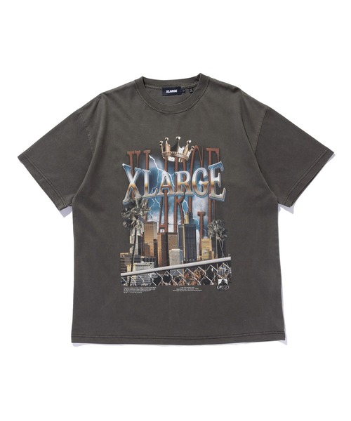 XLARGE(エクストララージ)の「CITYSCAPE S/S TEE(Tシャツ/カットソー・メンズ・ブラック/ネイビー/ホワイト・XL/L/M/S)」の3枚目の写真