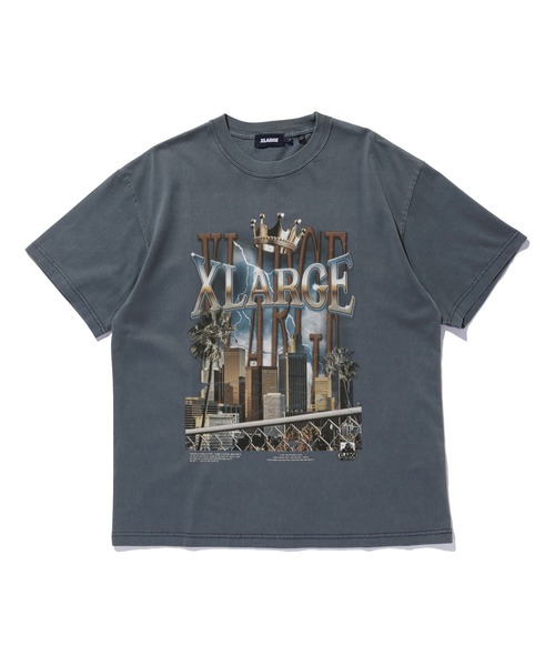 XLARGE(エクストララージ)の「CITYSCAPE S/S TEE(Tシャツ/カットソー・メンズ・ブラック/ネイビー/ホワイト・XL/L/M/S)」の14枚目の写真