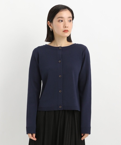 Andemiu（アンデミュウ）の「2WAYニットセットアップ638450（ワンピース・レディース・ネイビー/グリーン・FREE）」の8枚目の写真