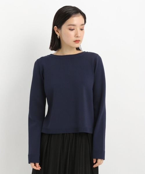 Andemiu（アンデミュウ）の「2WAYニットセットアップ638450（ワンピース・レディース・ネイビー/グリーン・FREE）」の11枚目の写真