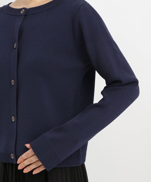 Andemiu（アンデミュウ）の「2WAYニットセットアップ638450（ワンピース・レディース・ネイビー/グリーン・FREE）」の14枚目の写真