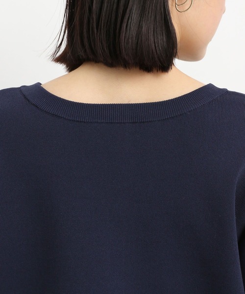 Andemiu（アンデミュウ）の「2WAYニットセットアップ638450（ワンピース・レディース・ネイビー/グリーン・FREE）」の16枚目の写真