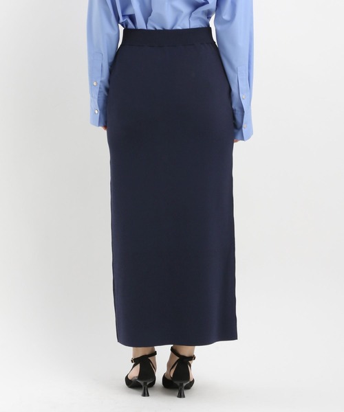 Andemiu（アンデミュウ）の「2WAYニットセットアップ638450（ワンピース・レディース・ネイビー/グリーン・FREE）」の19枚目の写真