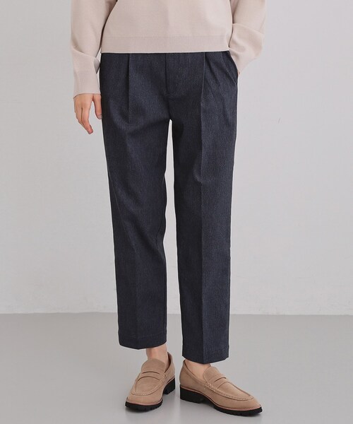 THE SHOP TK (ザ ショップ ティーケー )の「【通勤にもデイリーにも】CAVIAN ベーシックテーパードパンツ/セットアップ可(その他パンツ・レディース・ブラック/グレー/ライトベージュ/ネイビー系3・11/12/13/14)」の4枚目の写真