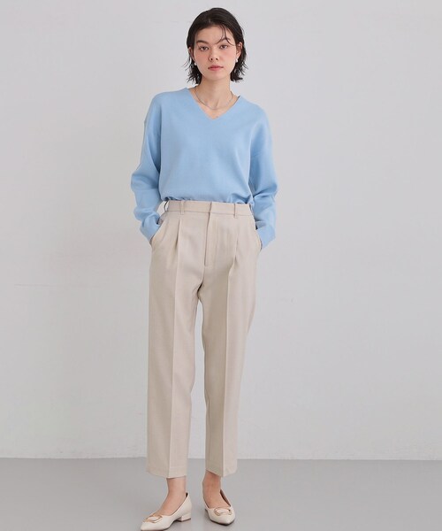 THE SHOP TK (ザ ショップ ティーケー )の「【通勤にもデイリーにも】CAVIAN ベーシックテーパードパンツ/セットアップ可(その他パンツ・レディース・ブラック/グレー/ライトベージュ/ネイビー系3・11/12/13/14)」の20枚目の写真
