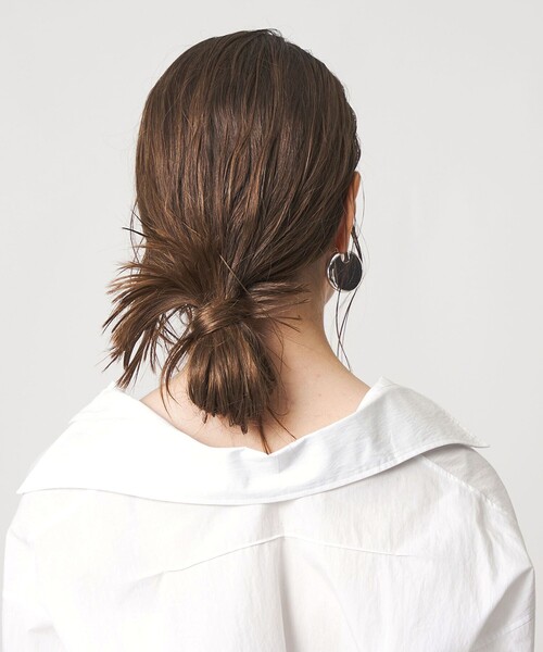 ASTRAET（アストラット）の「＜ASTRAET＞カシュクール レギュラーカラーシャツ（シャツ/ブラウス・レディース・ホワイト・FREE）」の6枚目の写真