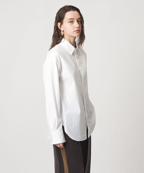 ASTRAET（アストラット）の「＜ASTRAET＞カシュクール レギュラーカラーシャツ（シャツ/ブラウス・レディース・ホワイト・FREE）」の7枚目の写真