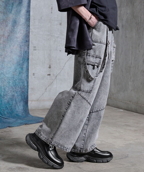 SERACE(セラス)の「【SERACE】High sole bit sneaker loafers / ハイソールビットスニーカーローファー(ローファー・メンズ・ブラック・M/S/L)」の15枚目の写真