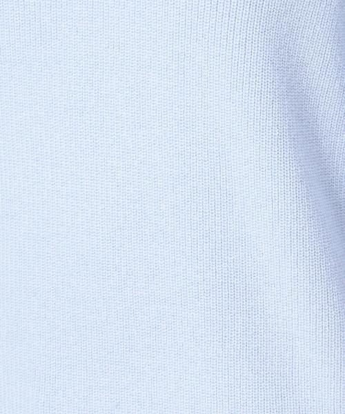 BEAUTY&YOUTH UNITED ARROWS（ビューティーアンドユースユナイテッドアローズ）の「BY コットンカシミヤブレンド畦Vネックニット◆（ニット/セーター・レディース・オフホワイト/グレー/ライトブルー・FREE）」の14枚目の写真