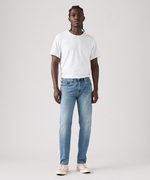 Levi's（リーバイス）の「Levi's/リーバイス COOLコレクション 502(TM) テーパード ジーンズ ミディアムインディゴ（デニムパンツ・メンズ・インディゴブルー・W36 L32/W34 L32/W33 L32/W32 L32/W31 L32/W30 L32/W29 L32/W28 L32）」の2枚目の写真