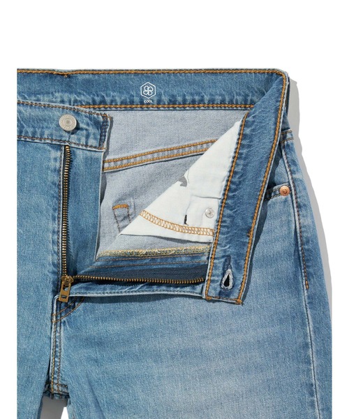 Levi's（リーバイス）の「Levi's/リーバイス COOLコレクション 502(TM) テーパード ジーンズ ミディアムインディゴ（デニムパンツ・メンズ・インディゴブルー・W36 L32/W34 L32/W33 L32/W32 L32/W31 L32/W30 L32/W29 L32/W28 L32）」の9枚目の写真