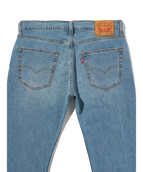 Levi's（リーバイス）の「Levi's/リーバイス COOLコレクション 502(TM) テーパード ジーンズ ミディアムインディゴ（デニムパンツ・メンズ・インディゴブルー・W36 L32/W34 L32/W33 L32/W32 L32/W31 L32/W30 L32/W29 L32/W28 L32）」の10枚目の写真