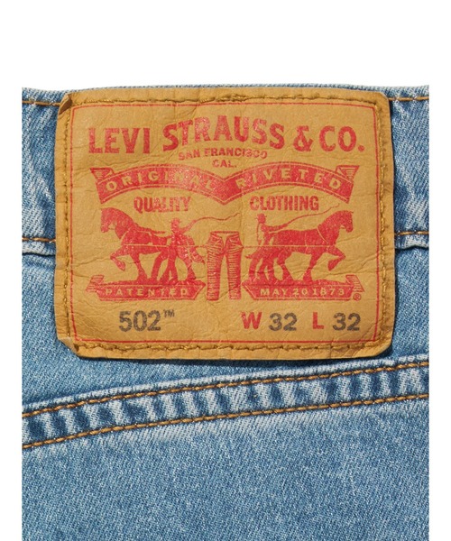 Levi's（リーバイス）の「Levi's/リーバイス COOLコレクション 502(TM) テーパード ジーンズ ミディアムインディゴ（デニムパンツ・メンズ・インディゴブルー・W36 L32/W34 L32/W33 L32/W32 L32/W31 L32/W30 L32/W29 L32/W28 L32）」の13枚目の写真